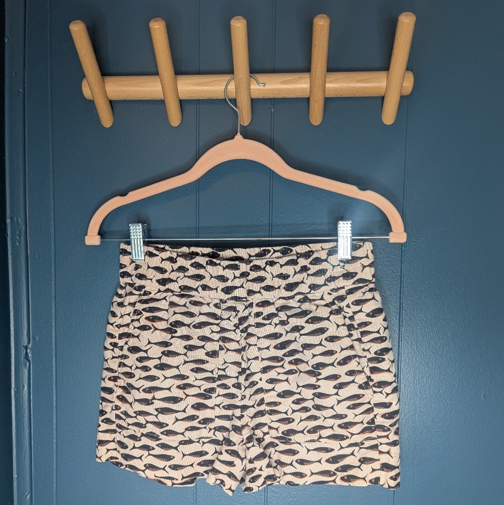 Light Pink J Crew Fish Shorts